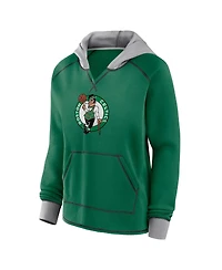 Logo Athletic Women's Kelly Green Boston Celtics Boom Pullover Hoodie