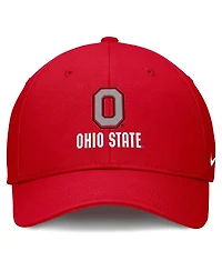 Nike Men's Scarlet Ohio State Buckeyes Campus Club Adjustable Hat