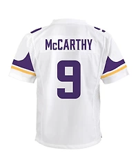 Nike Big Boys and Girls J.j. McCarthy White Minnesota Vikings Game Jersey