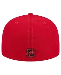 New Era Men's Red Jersey Devils Core 59FIFTY Fitted Hat