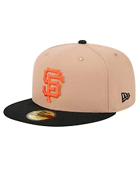 New Era Men's Khaki San Francisco Giants 59FIFTY Fitted Hat