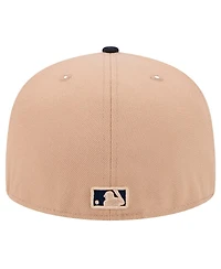 New Era Men's Khaki Boston Red Sox 59FIFTY Fitted Hat