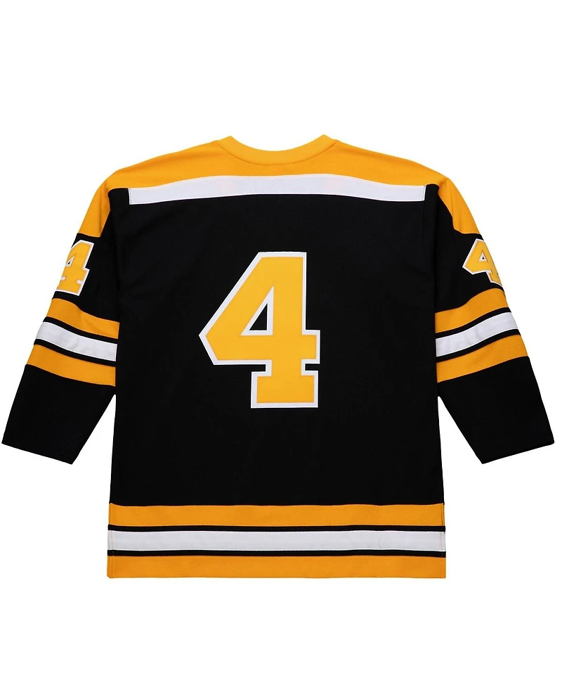 Mitchell & Ness Men's Bobby Orr Black Boston Bruins 1971-72 Power Play Jersey