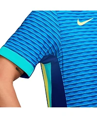 Nike Men's Neymar Jr. Blue Brazil National Team 2024 Away Stadium Replica Player Jersey
