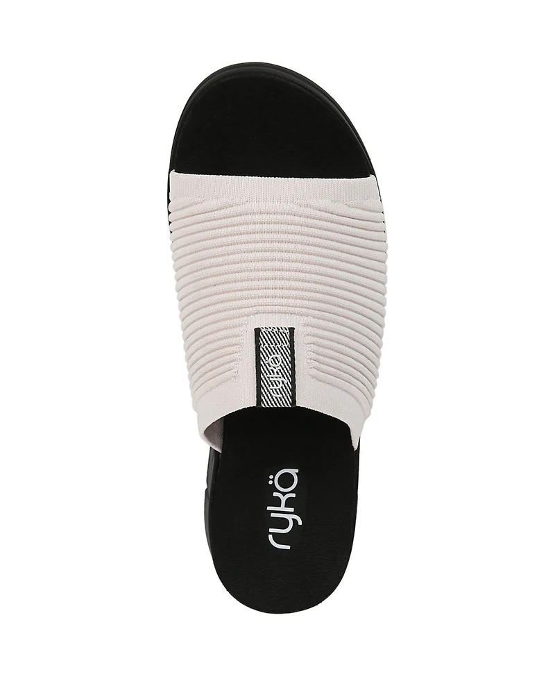 Ryka Women's Epic Slide Wedge Sandals