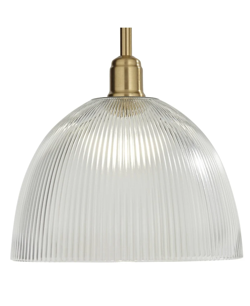 360 Lighting Williams 12" Modern Pendant Ceiling Light Fixture Dining Room Over Table Kitchen Island Dome Antique Brass Mini