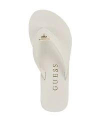 Guess Women's Candry Triangle Logo Eva Thong Flip Flop Sandals
