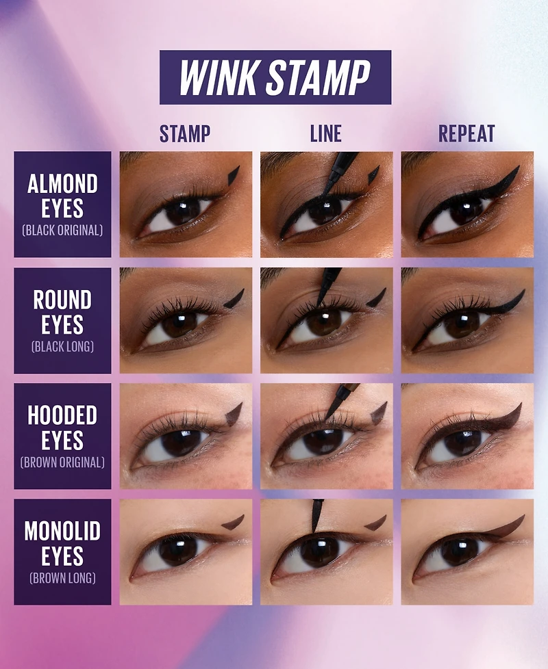 Kaja Wink Stamp Original Waterproof Wing Eyeliner & Pen