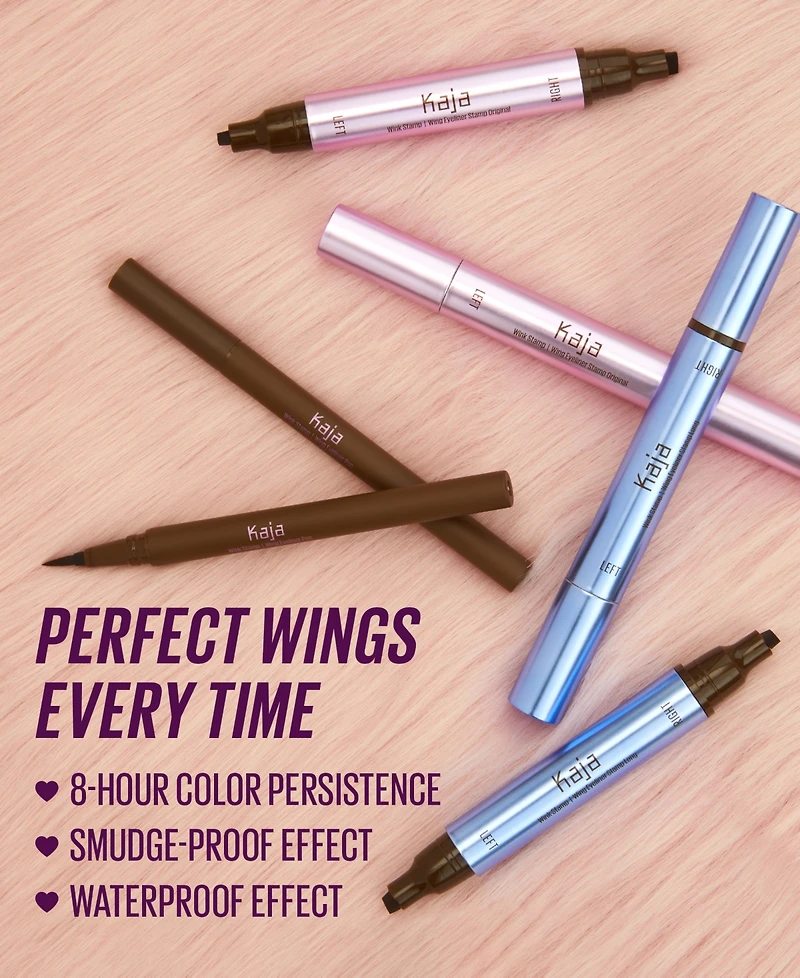Kaja Wink Stamp Long Waterproof Wing Eyeliner & Pen