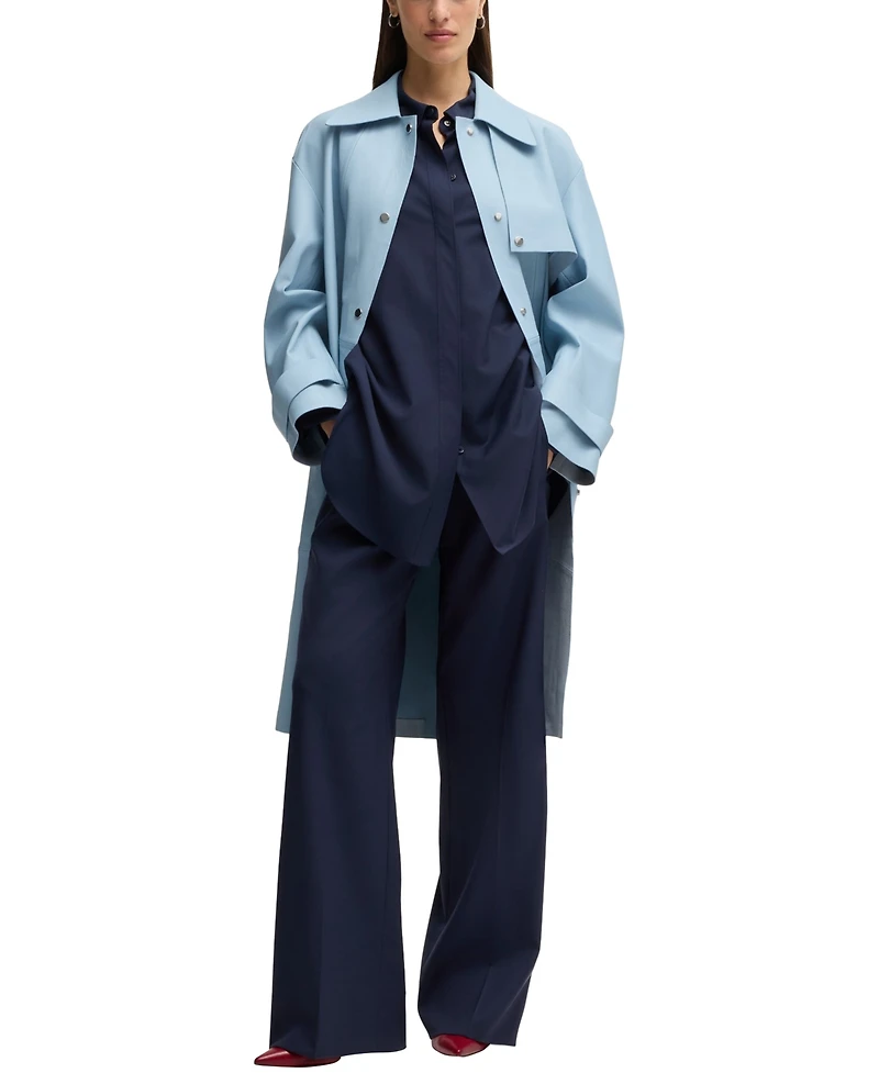 Boss by Hugo Women's Relaxed-Fit Trousers