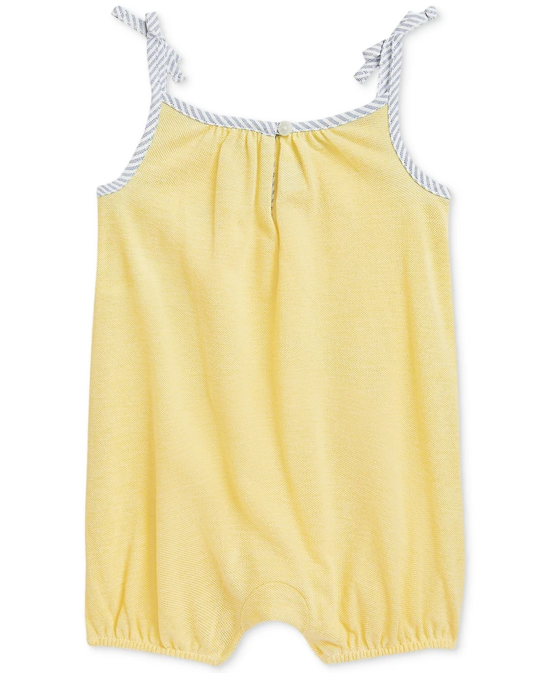 Polo Ralph Lauren Baby Knit Oxford Bubble Shortall
