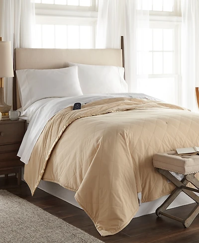 Shavel Micro Flannel 7 Layers of Warmth Electric Blanket, Full