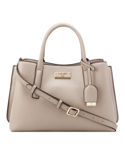 Nine West Leonel 3 Comp Satchel Bag