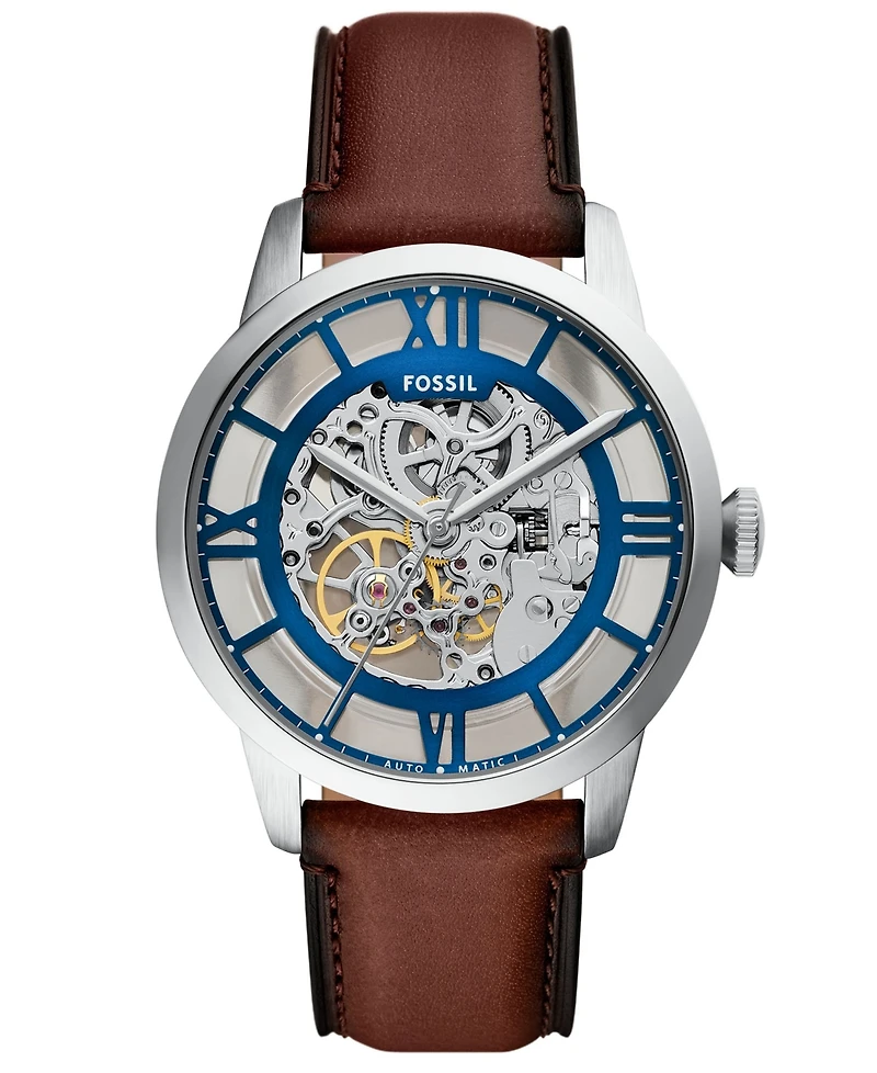 Fossil Men's Townsman Automatic Stainless-Steel Watch, 44mm