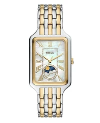 Fossil Women's Raquel Sun Moon Multifunction Stainless Steel Watch, 29mm