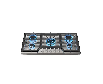 Casainc 36inch Natural Gas 5 Burner Cooktop