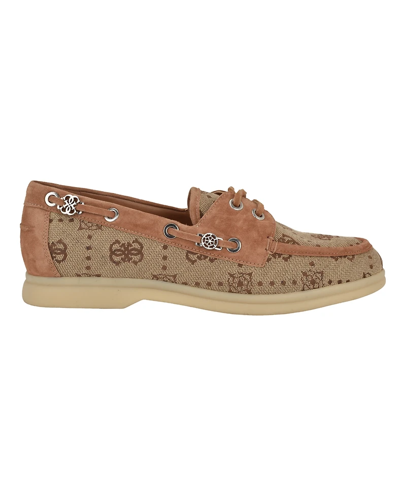 Guess Women's Yomaya Charms Boat Shoe Loafers