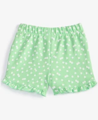 First Impressions Baby Girls Daisy Dot Printed Shorts, Exclusively at Macy's