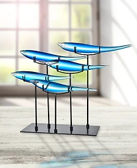 Dale Tiffany 5-Blue Fish Figurine