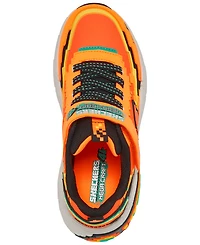 Skechers Little Kids Mega-Craft 4K Fastening Strap Casual Sneakers from Finish Line