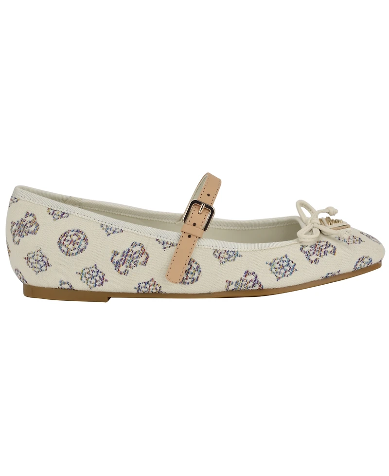 Guess Women's Kayra Mary Jane Ballet Flats