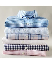 Hope & Henry Boys Poplin Button Down Shirt