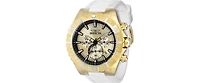 Invicta Men's 37636 Aviator Quartz Chronograph Gold Dial Watch