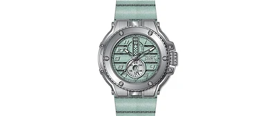 Invicta Men's 47377 Racing Quartz Multifunction Turquoise, Grey Dial Watch