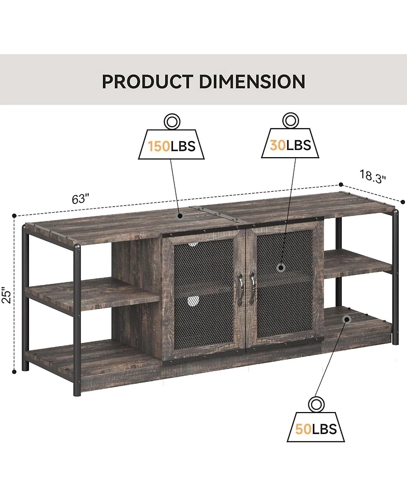 gaomon Tv Stand for 65+ Inch Tv
