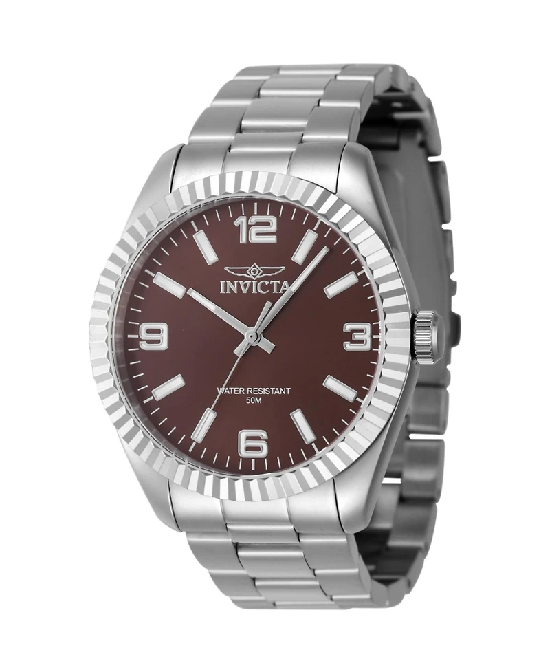 Invicta Men's 47452 Specialty Quartz 3 Hand Copper Dial Watch