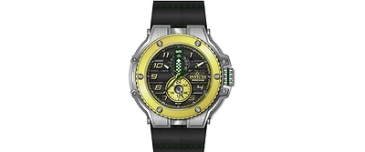 Invicta Men's 47380 Racing Quartz Multifunction Green, Gold, Black Dial Watch