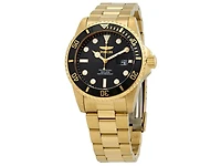 Invicta Men's 33271 Pro Diver Quartz 3 Hand Black Dial Watch