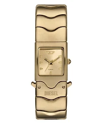 Diesel Men's Closer Quartz Three-Hand Gold Stainless Steel Watch, 22mm