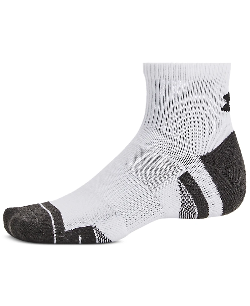 Under Armour Unisex Performance Tech Quarter Socks - 6-pack