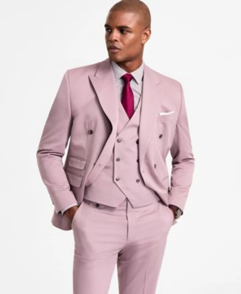 Tayion Collection Mens Regular Fit Suit Separates