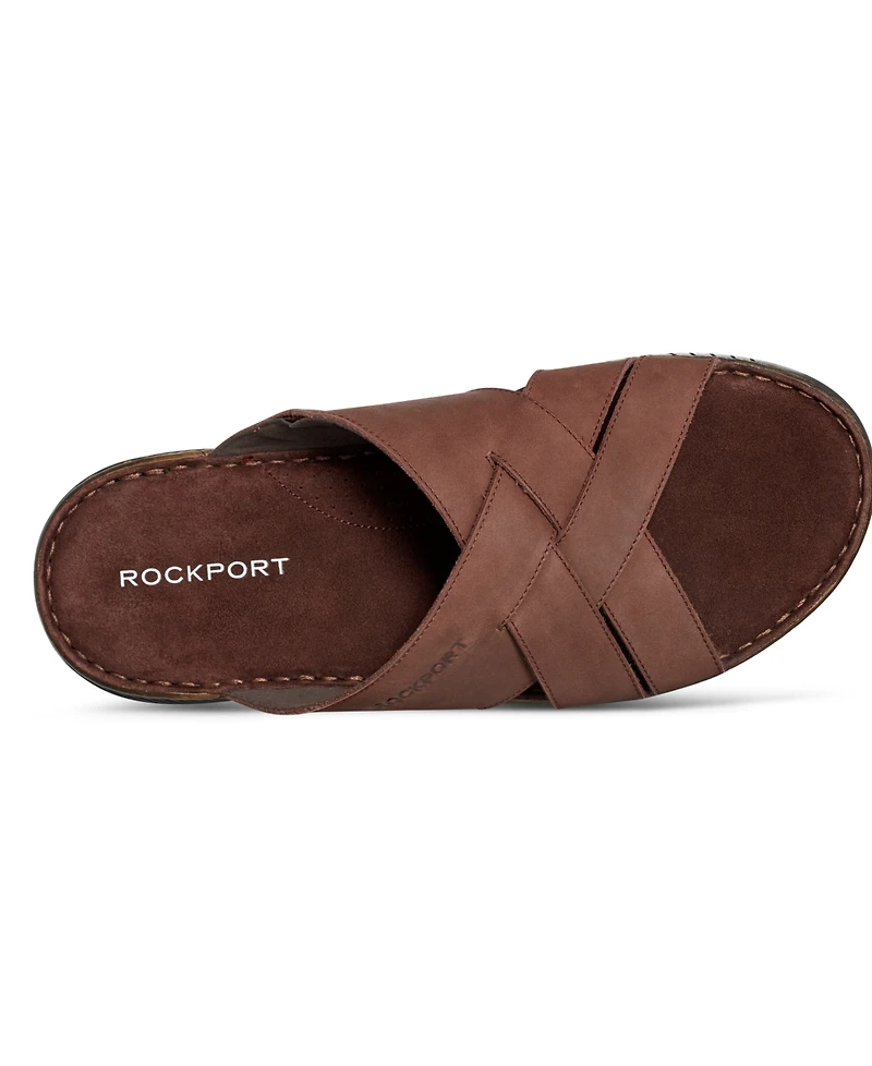 Rockport Men's Jaya Slip-On Casual Flat Sandals