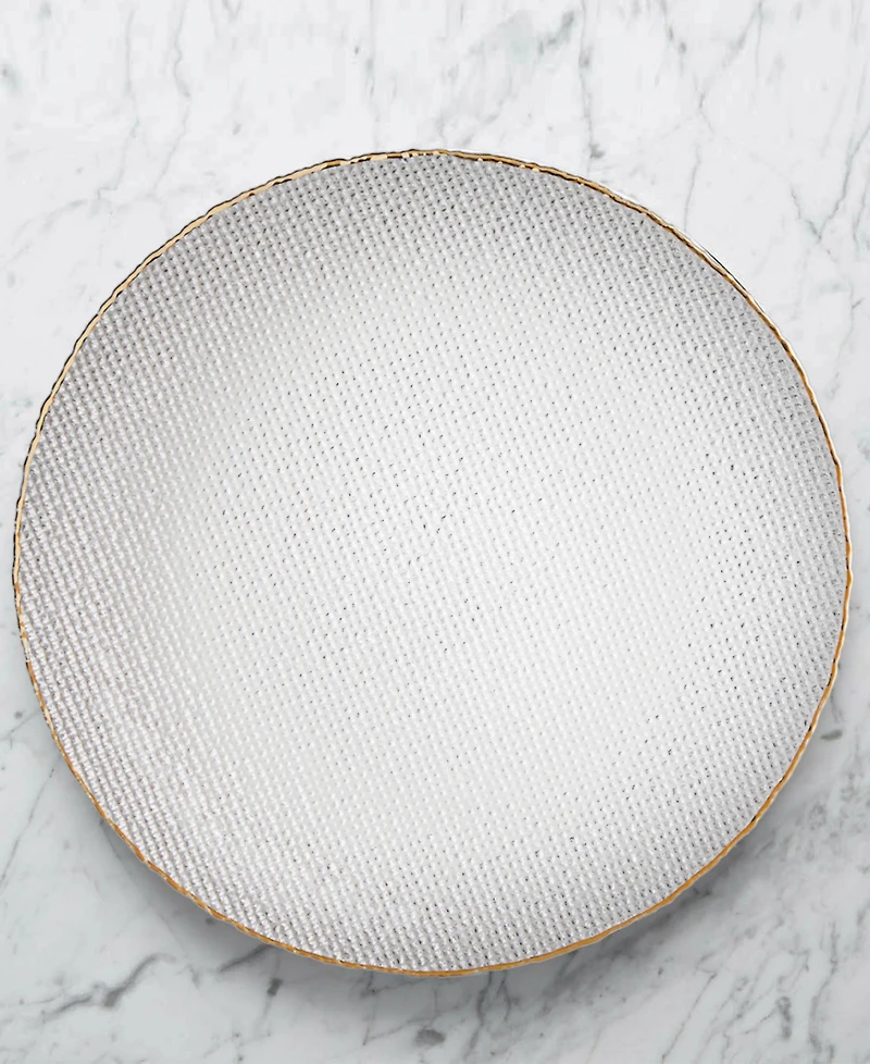 American Atelier Shine Silver Charger Plate 13", Set of 4