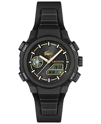 Lacoste Women's LC33 Black Silicone Strap Watch, 40mm