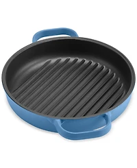 The Cellar Enameled Cast Iron 10.5" Grill Pan, Exclusively at Macy's