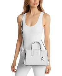 Michael Kors Laila Small Signature Logo Satchel
