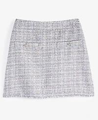 On 34th Women's Metallic-Tweed Mini Skirt, Exclusively at Macy's