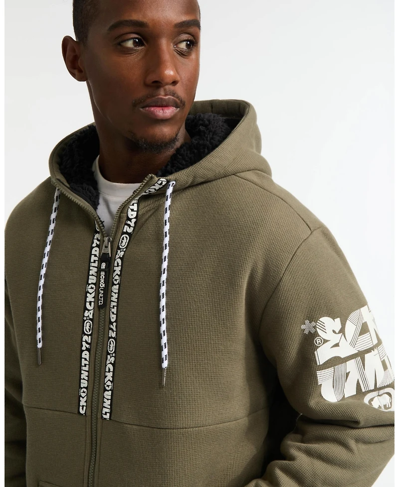 Ecko Unltd Men's Birth Year Sherpa Hoodie