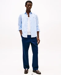 Tommy Hilfiger Men's Regular-Fit Striped Poplin Shirt