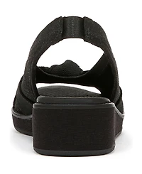 LifeStride Women's Bell Washable Slingback Wedge Sandals