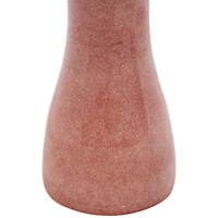 21" H Ceramic Bird Bath for Outside - Hand-Painted Outdoor Bird Bath Bowl, Uv/Frost-Resistant Finish - Lava - Classic Pedestal