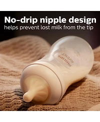 Philips Avent Glass Natural Bottle with Natural Response Nipple Baby Set