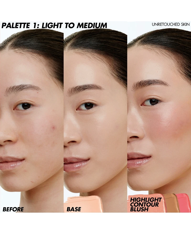 Make Up For Ever Hd Skin Face Essentials Longwear Full Cream Palette - Harmony