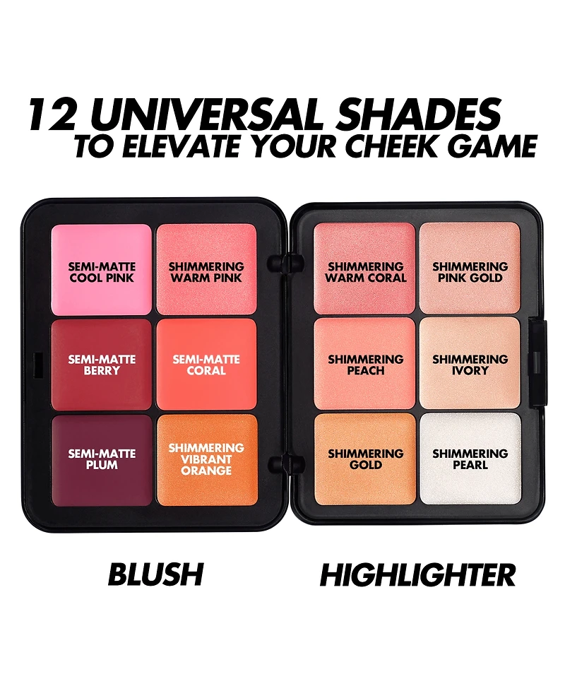 Make Up For Ever Hd Skin Blush & Glow Longwear Cream Face Palette