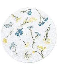 Lenox Wildflowers All-Over Round Placemats, Set of 2