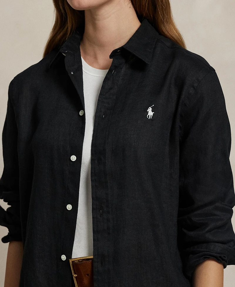 Polo Ralph Lauren Women's Classic-Fit 100% Linen Shirt